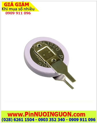 Pin ML1220 Pin Maxell ML1220 Pin sạc 3v lithium Panasonic ML1220 ( chân thép như hình) Made in Japan